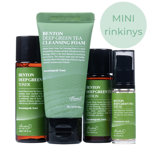 DEEP GREEN TEA MINI RINKINYS-Benton-SkinGlow.lt